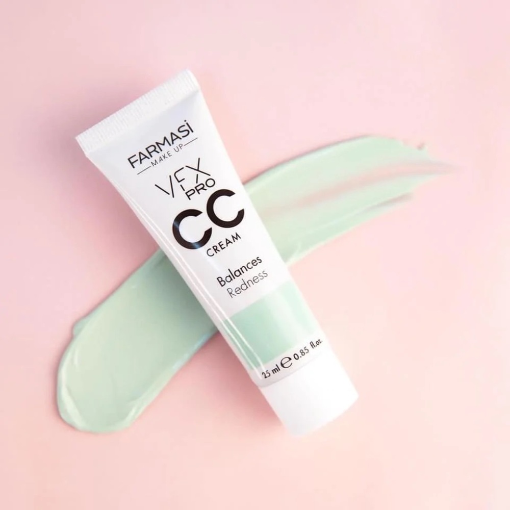 3/$30 NEW Farmasi VFX Pro CC Balance Cream | Primer | Green Cream